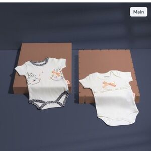 Eyelash Series- 2 Pcs Short Sleeved Body Set.